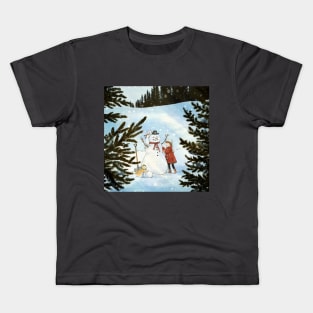 Snowman Kids T-Shirt